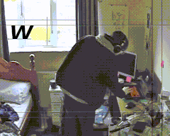 a gif showing jayde facing away from the camera. it says 'welcome to my website'.